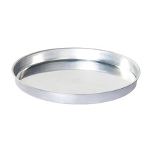 Alüminyum Yuvarlak Tepsi 38 Cm Gümüş