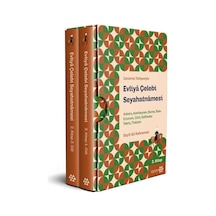 Evliya Çelebi Seyahatnamesi 2. Kitap 2 Cilt Kutulu Ankara, Azerbaycan, Bursa, Bolu, Erzurum, Giri