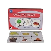 Ezo Etkin Zeka Oyunları, Öncesi Ve Sonrası Puzzle 60 Parça Puzzle Kapak Değişebilir