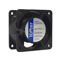 Lüfter 60X60X30Mm 20V Ac 0.042A 3 Kablolu Rulmanlı Kare Fan