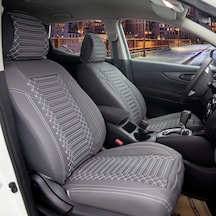 Volkswagen Passat B8 Bluemotion Deri Oto Koltuk Kılıfı Ön Arka Takım Füme Exclusıve Model Scr