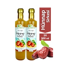 Hünnap Sirkesi 500 Ml 2'li Paket - Organik Doğal Fermantasyon