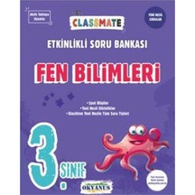 3. Sınıf Classmate Fen Bilimleri Etkinlikli Soru Bankası