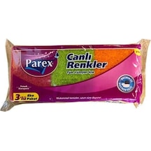 Klasik Yeşil Sünger Oluklu 8'li