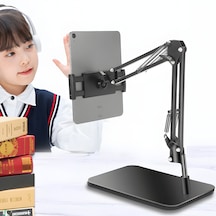 Masaüstü Ayaklı Ayarlanabilir Tablet Tutucu 360 Dönebilen, Çok Açılı Stand
