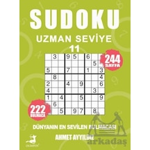 Sudoku Uzmanı Seviye 11 Olimpos Yayınları Ciltli