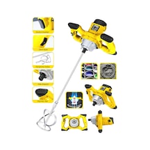 Dragro DRG-3000KRŞT 3000 W Bakir Sargi 6 Kademe Elektirikli Alçı Boya Ve Harç Karıştırıcı Sarı