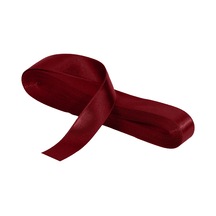 Saten Bordo Kurdele 20 Mm - 10 Mt "