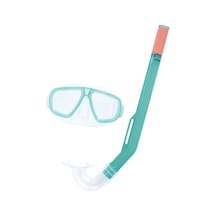 Bestway Fun Maske Ve Şnorkel Set W24018 Yeşil Turkuaz