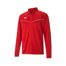 Puma Rise Trg Poly 65739201 Kırmızı Erkek Fermuarlı Swaetshirt Kırmızı