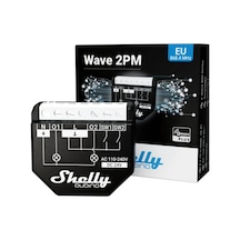 Shelly Wave 2pm Z-wave 2 Kanallı Enerji Ölçümlü Akıllı Röle
