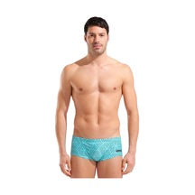 Arena Allover Swim Low Waist Short Erkek Mavi Yüzücü Düşük Bel Mayo 011888580 Mavi Mavi