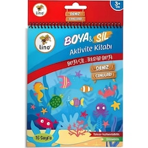 Boya Sil Aktivite Silinebilir Boyama Denizaltı