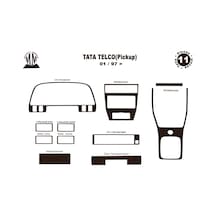 Tata Telco Torpido Kaplama 1997 11 Parça Koyu Meşe