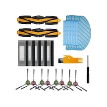 Unimarket Deebot N8/pro/t8/t9 Robot Süpürge Rulo Fırça Bezi Yedek Parça Set 1 Adet Süpürge Yedek Parçaları