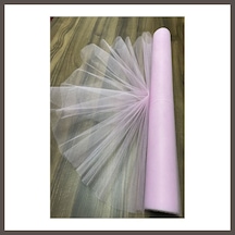 Bezos Bohça Süsleme Tülü, Nişan Bohça Süsü, Kapı Süsü Tülü, Doğum Günü Tülü 100x300cm, Pudra Tül Süsleme Nxrlvng Diğer