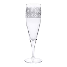 Camhare 44896 Labirent Platin 6 lı Şampanya Bardağı