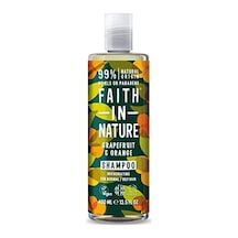 Faıth In Nature %99 Doğal Tazeleyici Şampuan Normal & Yağlanmaya - Kepeğe Meyilli Saçlar İçin Greyfurt & Portakal, 400 Ml 82243361