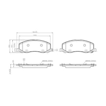 Bosch 0986tb3108 On Fren Balatasi 13237752