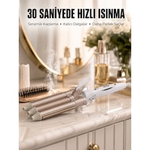 Wag Maşa Profesyonel Saç Şekillendirici İyon Özellikli Isı Kademeli Yeni Nesil - Lisinya