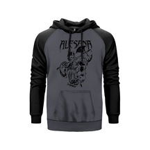 Alesana Gri Renk Reglan Kol Sweatshirt