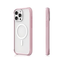 İphone Uyumlu 15 Pro Max Kılıf Magsafe Şarj Özellikli Airbagli Youngkit Dynamic 2 Serisi Kapak Pembe