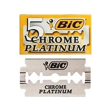 Bic Chrome Platinum Çift Taraflı Tıraş Bıçağı 5 x 20'li