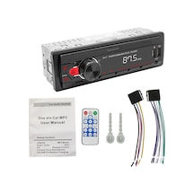 Springsun 12v Evrensel Renkli Araba Işıkları Araba Bluetooth Oynatıcı Kart Radyo Çok Fonksiyonlu Hepsi Bir Arada Araba Mp3