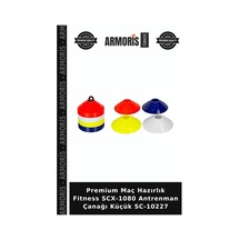 Premium Maç Hazırlık Fitness Scx-1080 Antrenman Çanağı Küçük Sc-10227 Çok Renkli