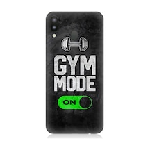 Samsung Galaxy M20 Uyumlu Gym Mode Desenli Silikon Kılıf