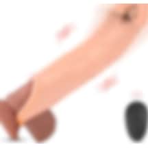 Red Fox Titreşimli Uzaktan Kumandalı Penis Kılıfı