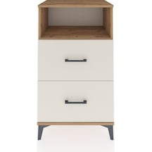Hyperion Komodin Tek Raflı 2 Çekmeceli 60x44x106 Çam-aytaşı Atlas Çam