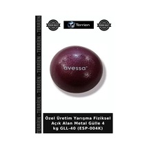 Özel Üretim Yarışma Fiziksel Açık Alan Metal Gülle 4 Kg Gll-40 Esp-004k
