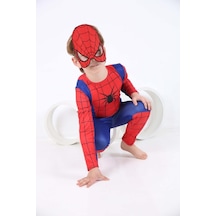 Spiderman Örümcek Adam Çocuk Kostümü Çok Renkli