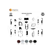 Meriç® Nissan Maxima Ön Torpido Kaplama 22 Parça 2000-2004 (530156878)