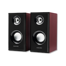 Concord C-8003 Pc Hoparlör Usb 2.0 Ahşap Desen