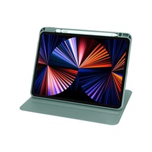 Apple Uyumlu iPad, Air 10.9 2020 4.nesil Kılıf Termik Arkası Şeffaf Smart Kapaklı Kalem Bölmeli T1