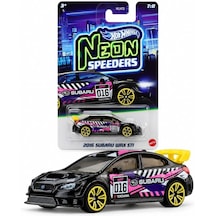Hot Wheels Neon Speeders 2016 Subaru Wrx Stı Chase Jky06