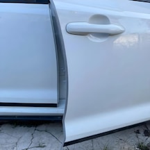 Skoda Fabia Oto Araç Kapı Koruma Fitili 5 Metre Parlak Gri Renk