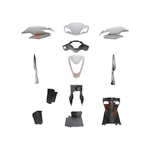 Kaporta Set Beyaz Yeni Model Honda Actıva S 65525