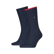 Tommy Hilfiger Th Men Sock 2p Struc Erkek Lacivert Çorap - S701236317 Lacivert