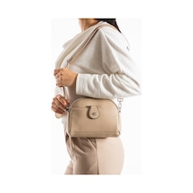 Elit Snm1420c Kadın Omuz Çantası Ten Ten