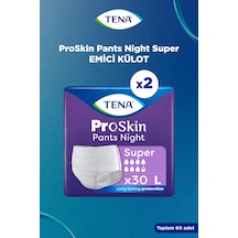 Tena Proskin Gece Emici Külot L 7.5 Damla, 30 Lu 2 Paket 60 Adet