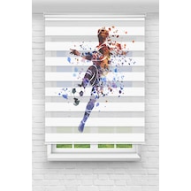 Perdeoutlet38 Baskılı Renkli Geyik Dijital Baskılı Zebra Perde-cocuk Odası-stor Perde Model:pz-712 Çok Renkli
