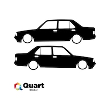 Tofaş Şahin Basık Oto Sticker Araba Sticker (348244842)