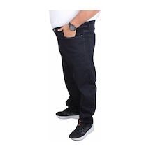 Moc Grande Mocgrande Büyük Beden Kot Pantolon Power Lycra Comero 11914 Koyu Lacivert Koyu Lacivert