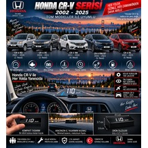 Honda Crv 2002-2026 Modeller İçin Head Up Display Hayalet Gösterge Ekranı Ön Cam Hız Göstergesi