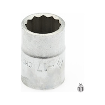 17 Mm 1/2" On İki Köşe Yıldız Köşe Lokma Anahtar Cr-v Pro