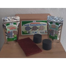 Teak / Tik Temizleme Seti 1 M2 Aktif Köpük İle Güçlendirilmiş For