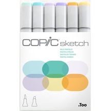 Sketch 6Lı Set Pale Pastels